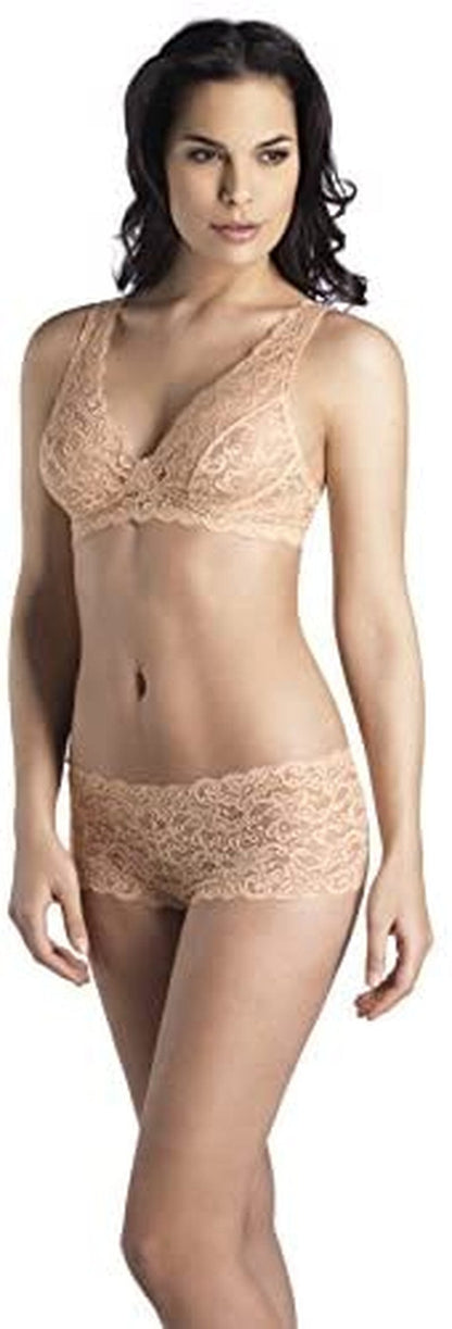 HANRO Women'S Luxury Moments Lace Soft Cup Bra Skin / 32B