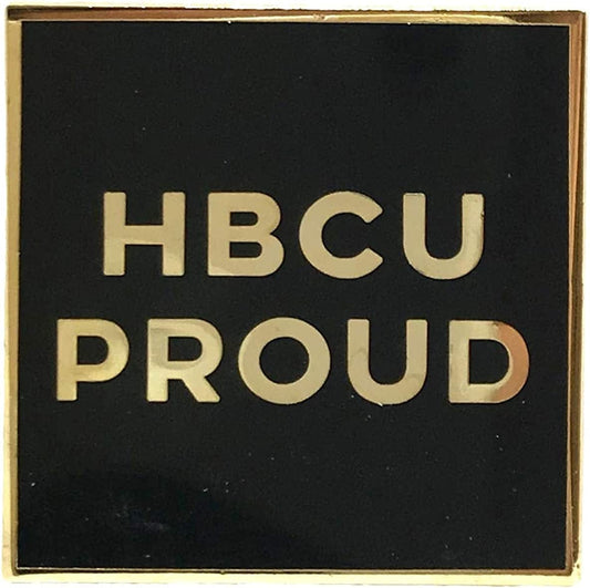 HBCU Pride Grad Lapel Pin - Black History Educated Women Strong African American Brooch Pinback Badge