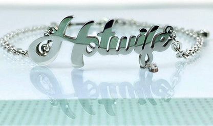 💕 HOTWIFE 💕 Stainless Steel Anklet, Necklace & Bracelet Jewelry - Hot Wife, Queen of Spades, Vixen, Threesome, Naughty, QOS, MFM, Swinger Apparel & Accessories > Jewelry > Anklets His and Hers Intimates   