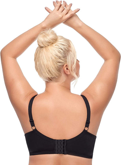 HSIA Minimizer Bras for Women Full Coverage Underwire Bras plus Size,Lifting Lace Bra for Heavy Breast