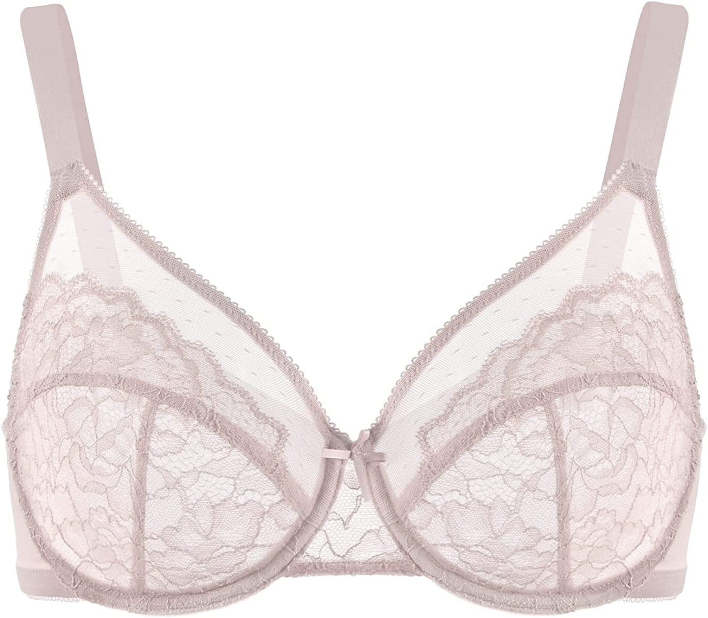 HSIA Minimizer Bras for Women Full Coverage Underwire Bras plus Size,Lifting Lace Bra for Heavy Breast