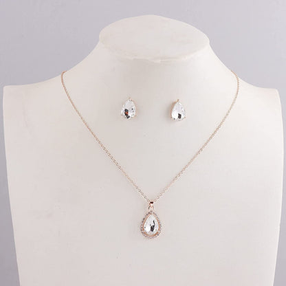I Can'T Say"I Do" without You | 1-4-6-8 Sets Bridesmaid Jewelry Sets for Women Girls 18K Gold/Rose Gold/Silver Plated Necklace and Earring Set for Wedding Gifts