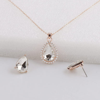 I Can'T Say"I Do" without You | 1-4-6-8 Sets Bridesmaid Jewelry Sets for Women Girls 18K Gold/Rose Gold/Silver Plated Necklace and Earring Set for Wedding Gifts