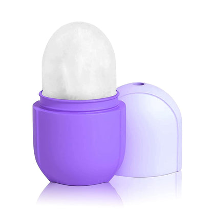 Ice Roller for Face Eye and Neck, Esznuoky Facial Beauty Ice Mold for Brighten Skin & Enhance Your Natural Glow, Cold Therapy Massage Tool for Shrink Pores, Reduce Acne (Pink) Health & Beauty > Personal Care > Cosmetics > Cosmetic Tools > Skin Care Tools Esznuoky Purple  