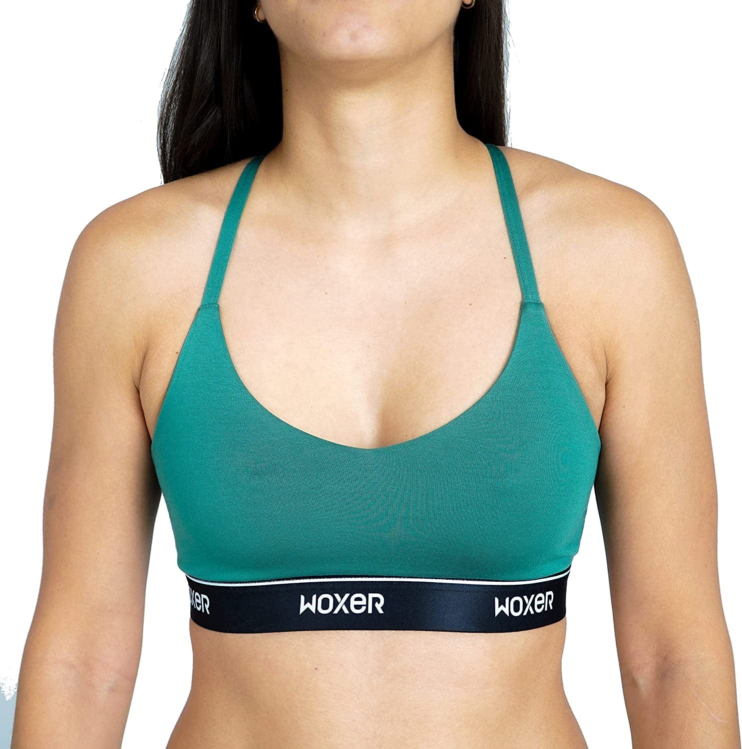 Icon Bralettes for Women - Wireless, Seamless, Comfortable Support Bra Jade / X-Large