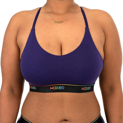 Icon Bralettes for Women - Wireless, Seamless, Comfortable Support Bra Pride Force / Small