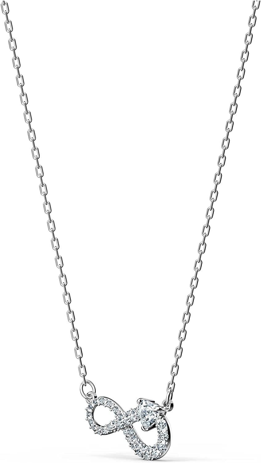 Infinity Crystal Jewelry Collections, Rhodium & Rose Gold Tone Finish