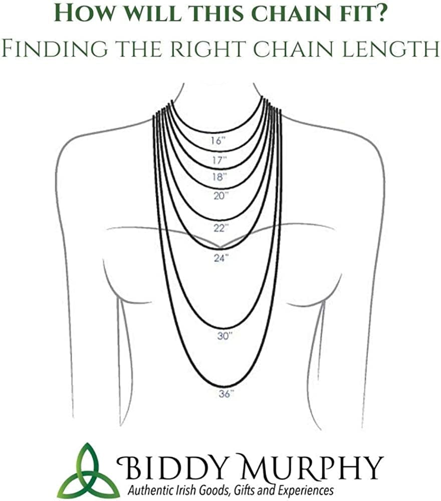 Irish Celtic Cross Necklace with Connemara Marble, Trinity Knot Catholic 925 Sterling Silver Pendant, Fine Jewelry Imported Direct from Ireland for Men Women