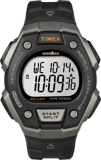 Ironman Classic 30 Full-Size 38Mm Watch Black/Silver/Gray