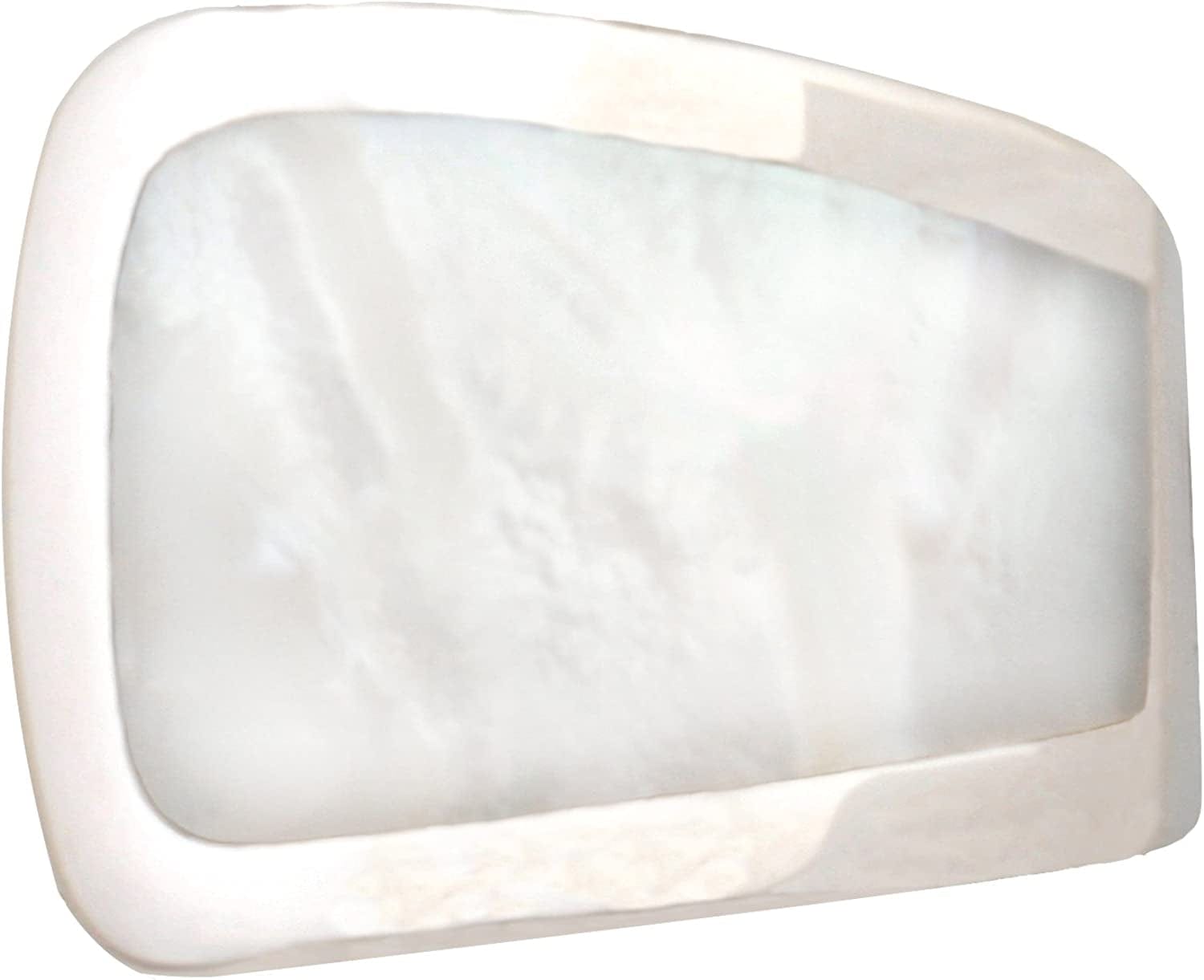 Jankuo Jewelry Rhodium Plated Mother of Pearl Cocktail Ring