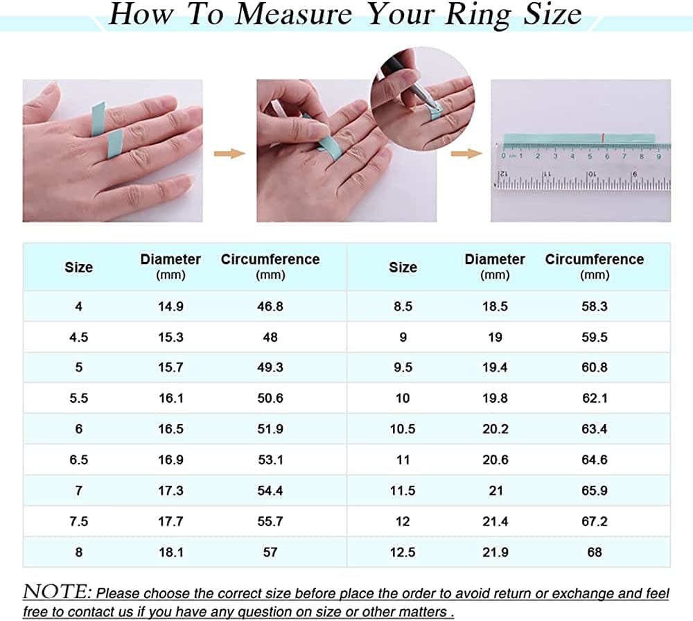 Jewelrypalace 14K Gold Plated 925 Sterling Silver Rings for Women, Cubic Zirconia Promise Rings for Her, Stackable Wedding Bands Rings for Women Set Size 4-12