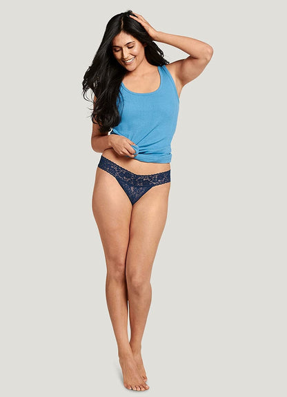 Jockey Women'S Underwear Allover Lace Thong