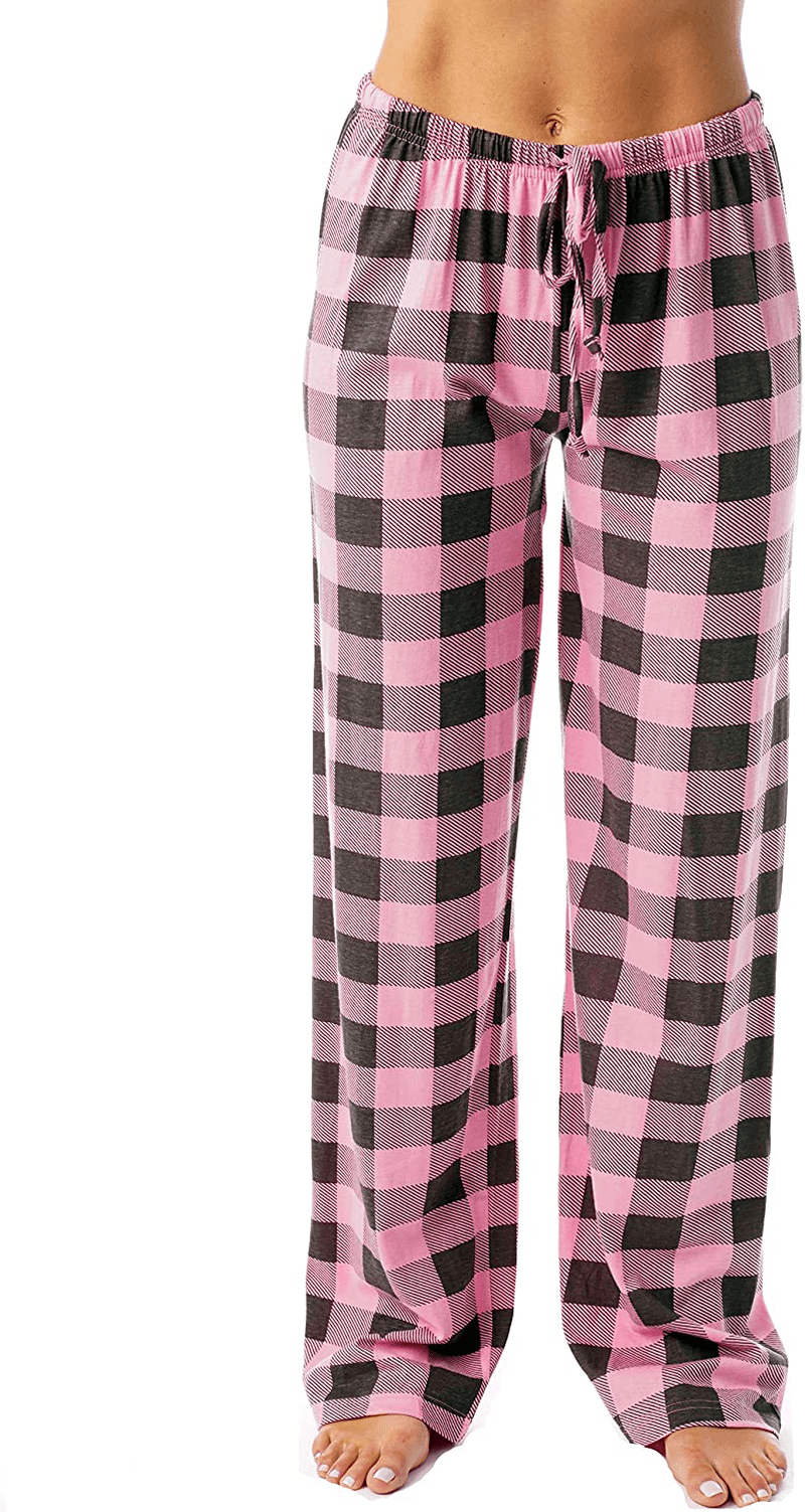 Just Love Women Buffalo Plaid Pajama Pants Sleepwear Apparel & Accessories > Clothing > Sleepwear & Loungewear > Pajamas Kylie Max   