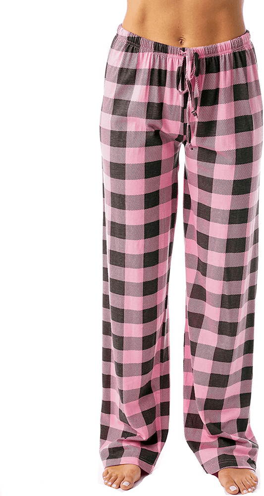 Just Love Women Buffalo Plaid Pajama Pants Sleepwear Apparel & Accessories > Clothing > Sleepwear & Loungewear > Pajamas Kylie Max   
