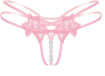 Justgoo Womens Sexy G-String Thongs V String Panties Underwear Low Rise Briefs