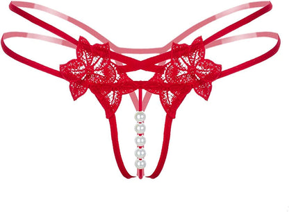 Justgoo Womens Sexy G-String Thongs V String Panties Underwear Low Rise Briefs