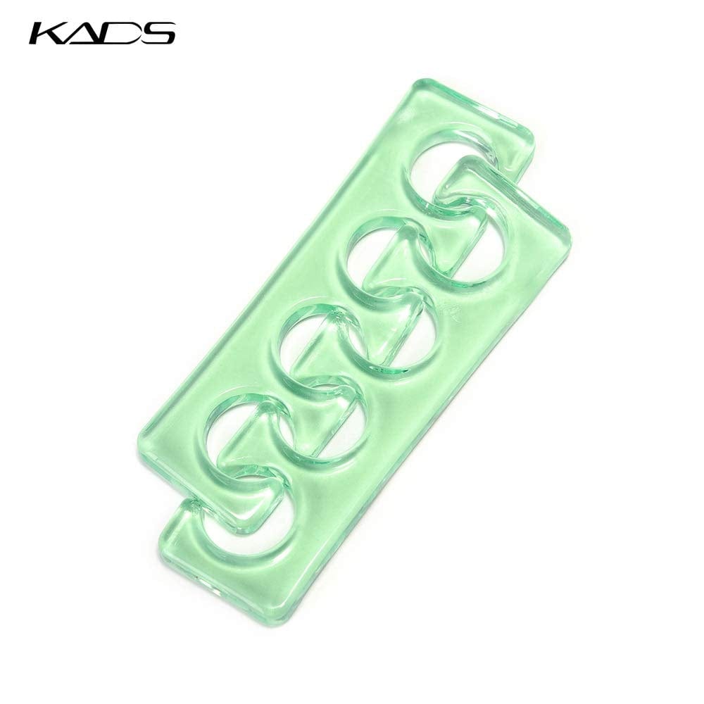 KADS 2Pcs/Pair Silicone Toe Separator Nail Art Manicure Finger Feet Care Braces Supports Nails DIY Tools Health & Beauty > Personal Care > Foot Care KADS   