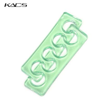 KADS 2Pcs/Pair Silicone Toe Separator Nail Art Manicure Finger Feet Care Braces Supports Nails DIY Tools Health & Beauty > Personal Care > Foot Care KADS   
