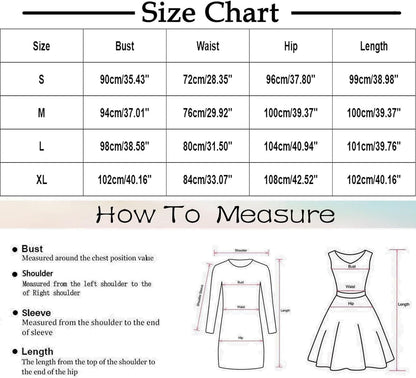 KAHXI Women'S Boho Deep V Neck Long Sleeve Maxi Dress High Waist Casual Wedding Guest Long Dress