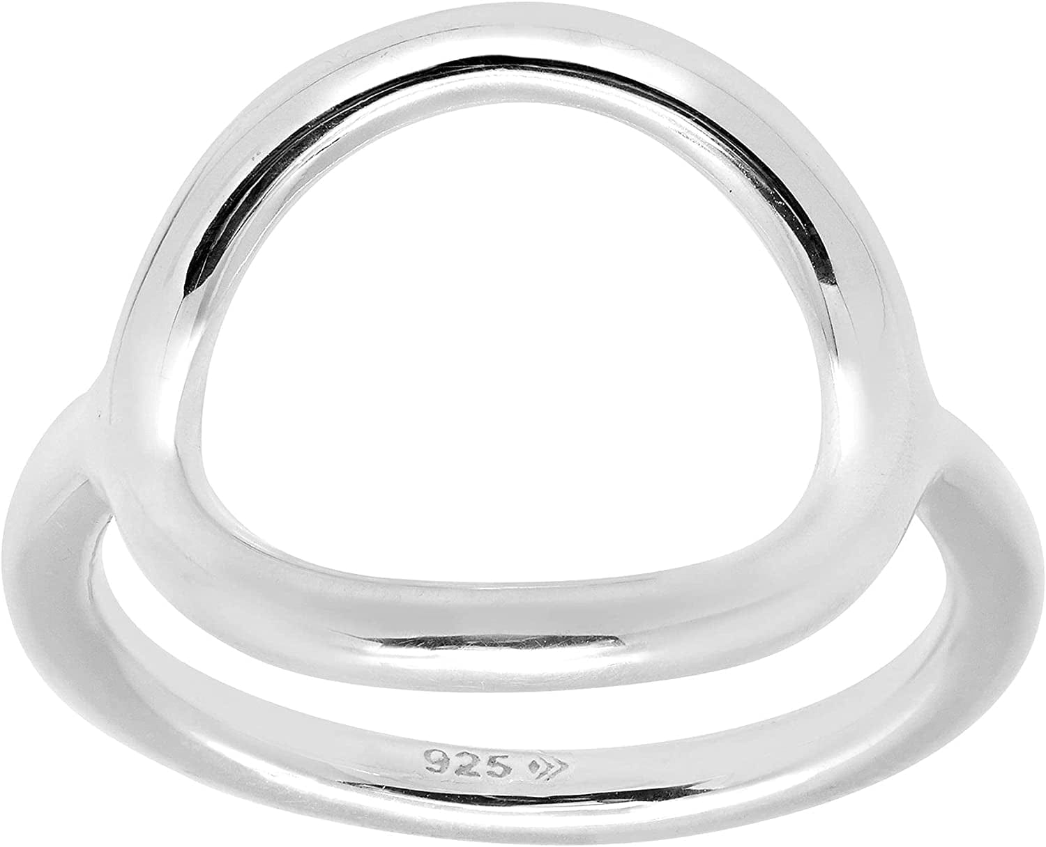 'Karma' Ring in Sterling Silver Silver / 9