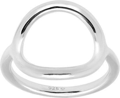 'Karma' Ring in Sterling Silver Silver / 9