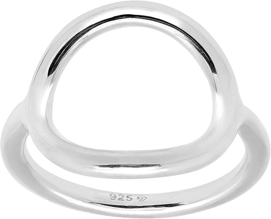 'Karma' Ring in Sterling Silver Silver / 9