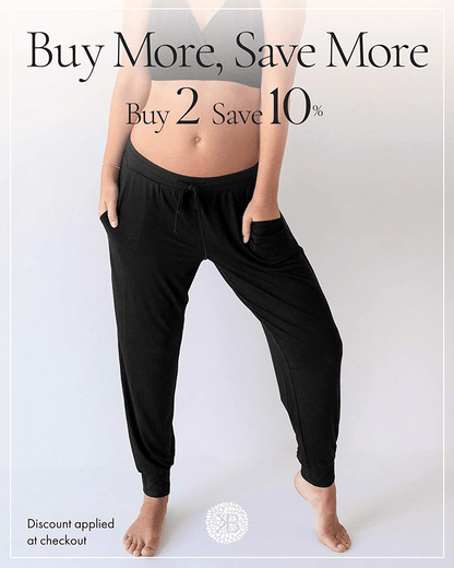 Kindred Bravely Everyday Maternity Joggers/Lounge Pants for Women Apparel & Accessories > Clothing > Activewear Kylie Max   