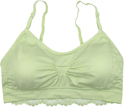 Lace Back Scoopneck Bralette (9015) Margarita / One Size