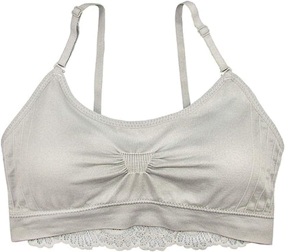 Lace Back Scoopneck Bralette (9015) Windchime / One Size