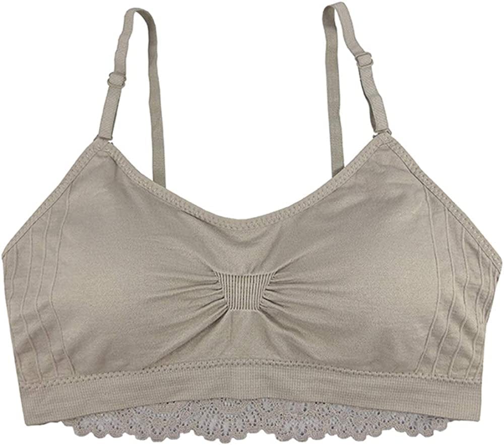 Lace Back Scoopneck Bralette (9015) Driftwood / One Size