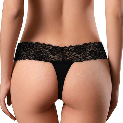 Lace Thongs for Women Thong Underwear Women Lace Panties Women Underwear Cotton Thongs for Women Pack