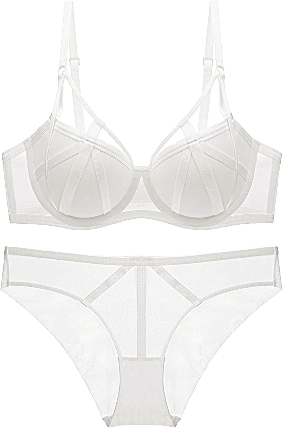 Lady Comfort Sexy Bra Front Buckle Bra Lace Underwire Push up Bra