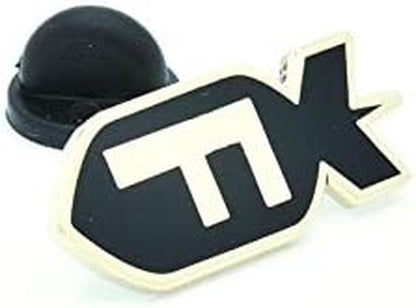 Lapel Pin (F Bomb) Enamel Brooch Badge with Clutch Backing | Collectible Funny Cool Meme for Clothing Backpack Hat Jacket Gift (Black)