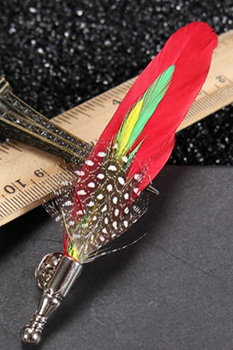 Lapel Pin Flower Boutonniere Men'S Brooch Lapel Stick Corsage for Suit 10Pcs Style 03Pack