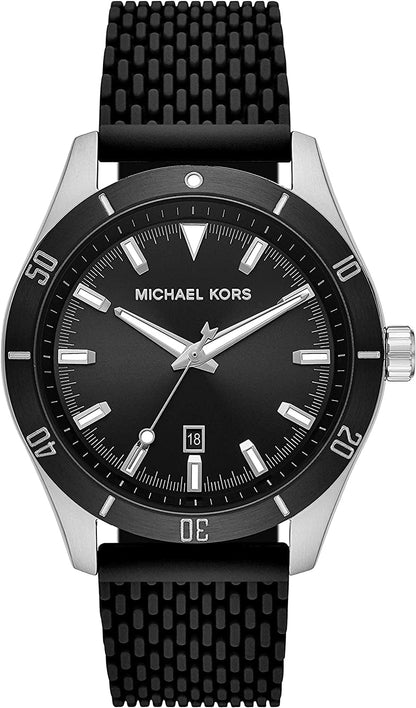 Layton Stainless Steel Watch Black & Steel
