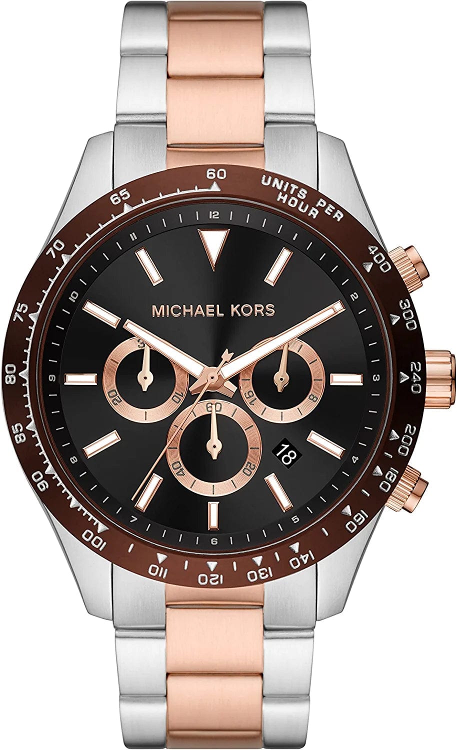 Layton Stainless Steel Watch Two-Tone