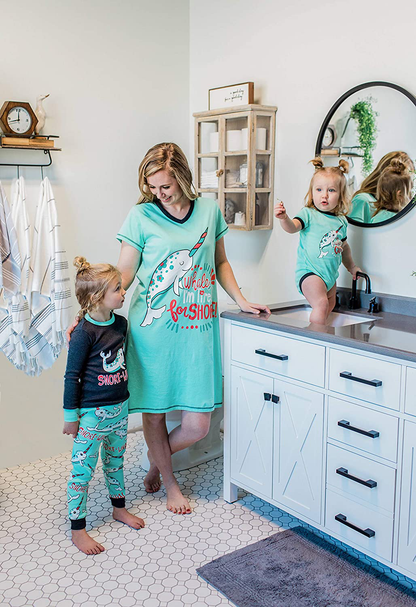 Lazy One V-Neck Nightshirts for Women, Animal Designs Apparel & Accessories > Clothing > Sleepwear & Loungewear > Nightgowns Kylie Max   