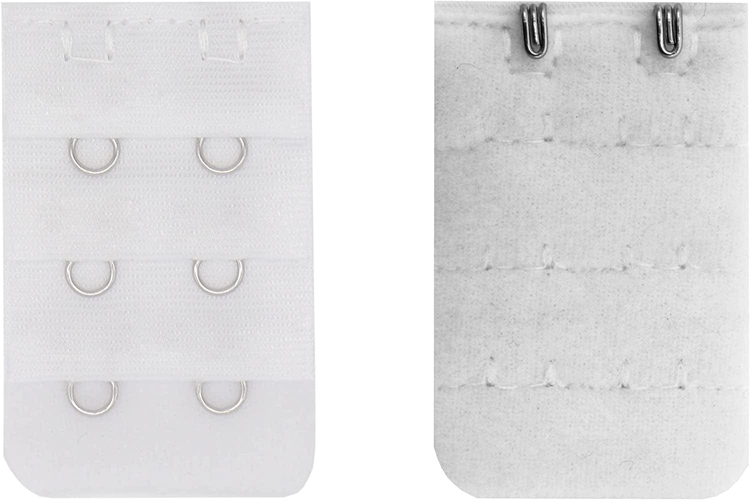 Leonhien Women'S Bra Extenders 2 Hook/3 Hook/4 Hook, Soft and Comfortable Bra Strap Extension 9Pcs-Pack