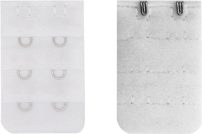 Leonhien Women'S Bra Extenders 2 Hook/3 Hook/4 Hook, Soft and Comfortable Bra Strap Extension 9Pcs-Pack