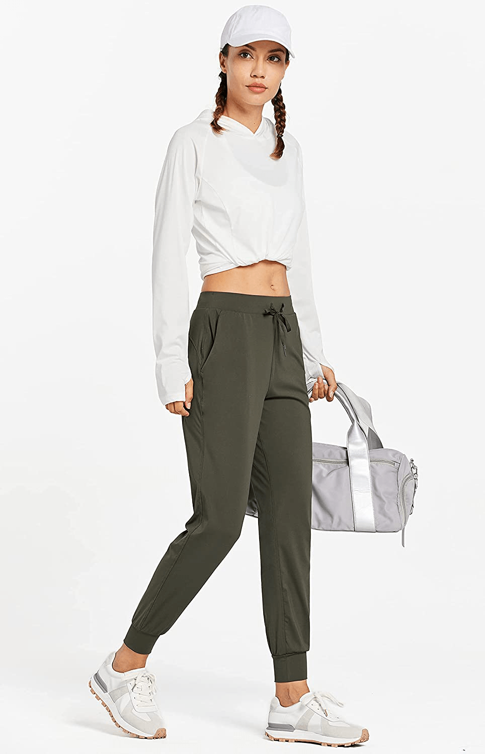 Libin Women'S Joggers Pants Lightweight Running Sweatpants with Pockets Athletic Tapered Casual Pants for Workout,Lounge Apparel & Accessories > Clothing > Activewear Kylie Max   