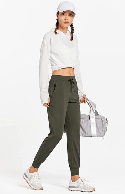 Libin Women'S Joggers Pants Lightweight Running Sweatpants with Pockets Athletic Tapered Casual Pants for Workout,Lounge Apparel & Accessories > Clothing > Activewear Kylie Max   