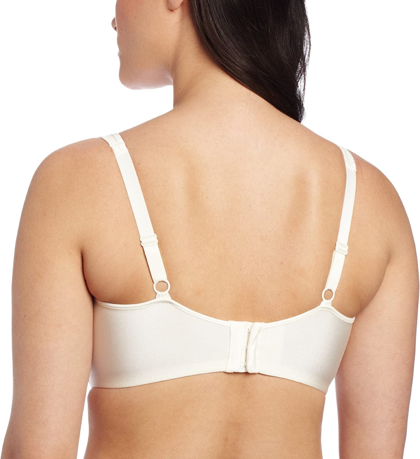 Lilyette by Bali Women'S Plunge into Comfort Keyhole Minimizer Bra, Pearl, 34D