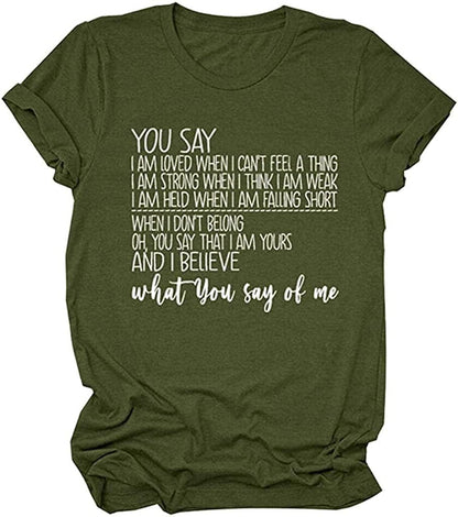 Long Sleeve Casual Shirts for Women Fall Graphic with Saying My Blood Type Is Dr Pepper Casual Crewneck Tshirts Tops Short Sleeve -Green / X-Large