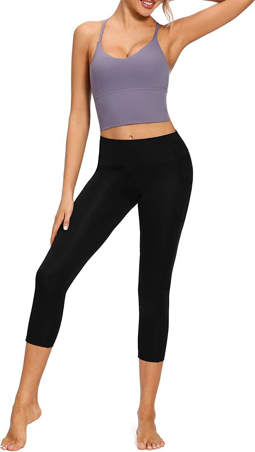 Longline Strappy Padded Sports Bras Workout Running Tank Crop Tops Yoga Gym Fitness Activewear for Women