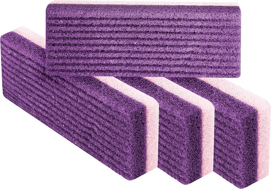 Love Natural Pumice Stone for Feet - Ultimate 2-In-1 Scrubber and Professional Exfoliating Rock for Feet Hands Body Care - Pumice Stone for Dead Skin & Callus Removal (Purple) Health & Beauty > Personal Care > Foot Care LOVE PUMICE Purple  