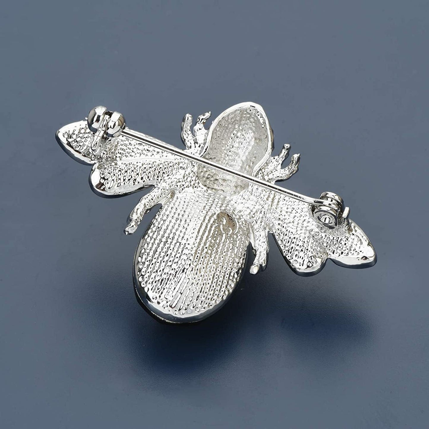 Lovely Crystal Bumble Honey Bee Insect Brooch Pins Collar Pin Lapel Pin Costume Jewelry for Women