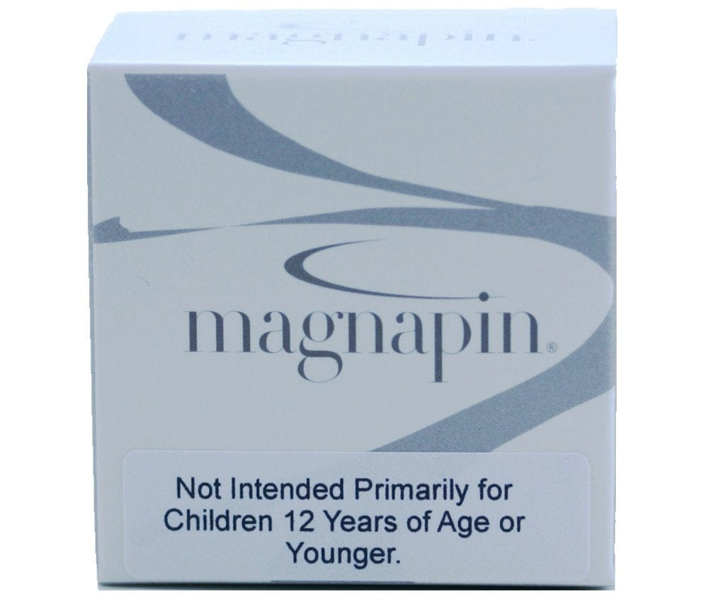 Magnapin Is A, Reusable Accessory Used to Attach Any Item with a Pin, Brooch, Name Tag to Fine Garments. Use Magnapin on Fabrics Such as Satin, Leather, Suede, Linen, Silk and Even Fur.