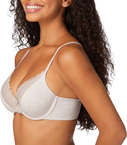Maidenform Comfort Devotion Lace Bra, Smoothing Full-Coverage T-Shirt Bra for Everyday Comfort, Comfortable Lace Bra