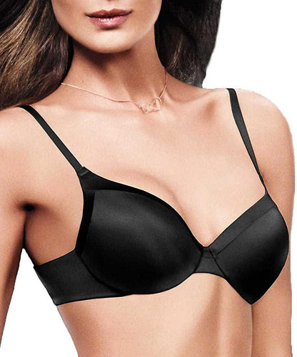 Maidenform Comfort Devotion Underwire Bra, Full-Coverage Comfortable Bra with Cushionwire for Support, Smoothing Bra Grey Slate / 38B