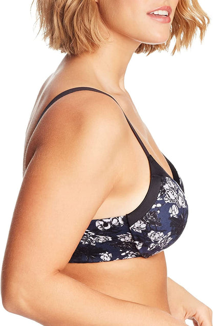 Maidenform Comfort Devotion Underwire Bra, Full-Coverage Comfortable Bra with Cushionwire for Support, Smoothing Bra